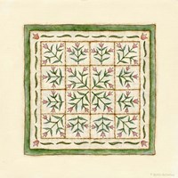 Flower Patchwork Fine Art Print