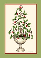 Holly Tree Topiary Fine Art Print