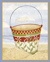 Daisy Pail Print Fine Art Print