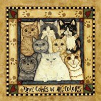 Love Comes In All Colors Fine Art Print