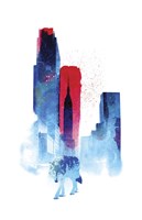 The Wolf Of The City Fine Art Print