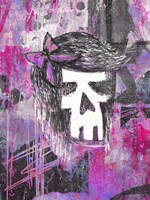 Girly Skull Princess Fine Art Print