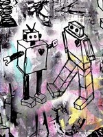 Robot Love Color Fine Art Print