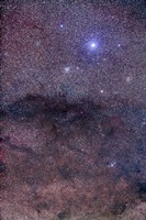 The Coalsack and Jewel Box Cluster in the Southern Cross Fine Art Print