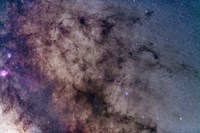 The Dark Horse and Snake Nebulae in Ophiuchus Fine Art Print
