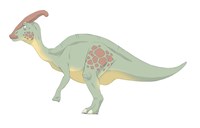 Parasaurolophus Fine Art Print