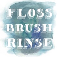 Bathroom Do's II Framed Print