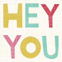 Hi You II Framed Print