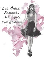 Fashion Quotes II Fine Art Print