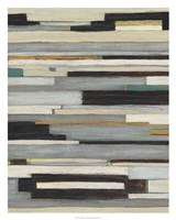 Textile Ratio I Framed Print