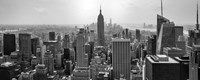 Aerial view of cityscape, NY Fine Art Print