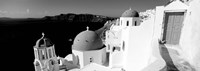 Church in a city, Santorini, Greece Fine Art Print