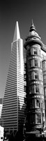 Columbus Tower, Transamerica Pyramid, San Francisco, California Fine Art Print