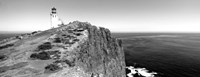 Lighthouse at a coast, Anacapa Island Lighthouse, Anacapa Island, California Fine Art Print