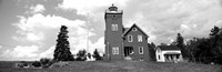 Two Harbors Lighthouse on Lake Superior's Agate Bay, Burlington Bay, Minnesota Fine Art Print