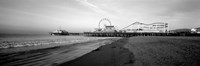 Santa Monica Pier, California Framed Print