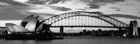 Sydney Harbour Bridge At Sunset, Sydney, Australia Fine Art Print