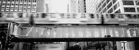 The EL Elevated Train Chicago IL Fine Art Print