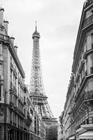 Eiffel Glimpse Framed Print