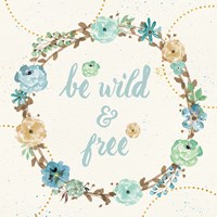 Flutterby Blooms V Fine Art Print