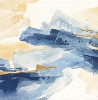 Gilded Indigo I Fine Art Print