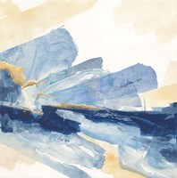 Gilded Indigo II Fine Art Print