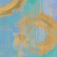 Golden Circles III Fine Art Print