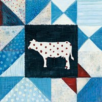 Modern Americana Farm Quilt VIII Fine Art Print