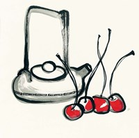 Tea and Cherries Fine Art Print