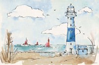 Coastal Life II Fine Art Print