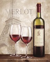 Wine in Paris III Fine Art Print