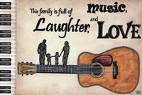 Music, Laughter, Love Fine Art Print