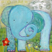 All Is Well Elephant Fine Art Print