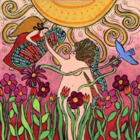 Big Diva Birth Of A Goddess Fine Art Print