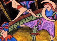 Big Diva Circus Fine Art Print