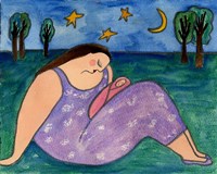 Big Diva Early Evening Fine Art Print