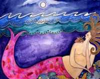 Big Diva Keeper Of The Shells Mermaid Fine Art Print