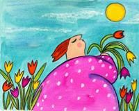 Big Diva My Tulips Fine Art Print