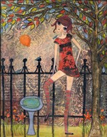 Big Eyed Girl Maribella Fine Art Print