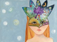 Big Eyed Girl No One Can Ever Know Fine Art Print