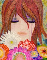 Big Eyed Girl Reflections Fine Art Print