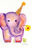Birthday Elephant Fine Art Print