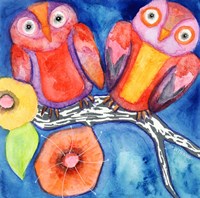 Bright And Early Birds Fine Art Print