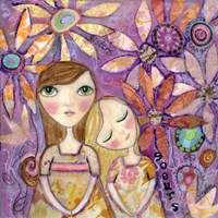 French Sisters Fine Art Print