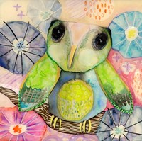 Hello World Baby Owl Fine Art Print