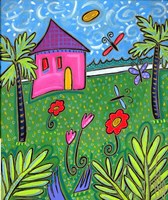 Island House Fine Art Print