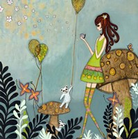 She Loves Nature Fine Art Print