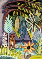 The Fox And The Hedgehog Fine Art Print