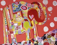 Two Elephants Fine Art Print