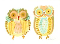 Baby Owls Fine Art Print